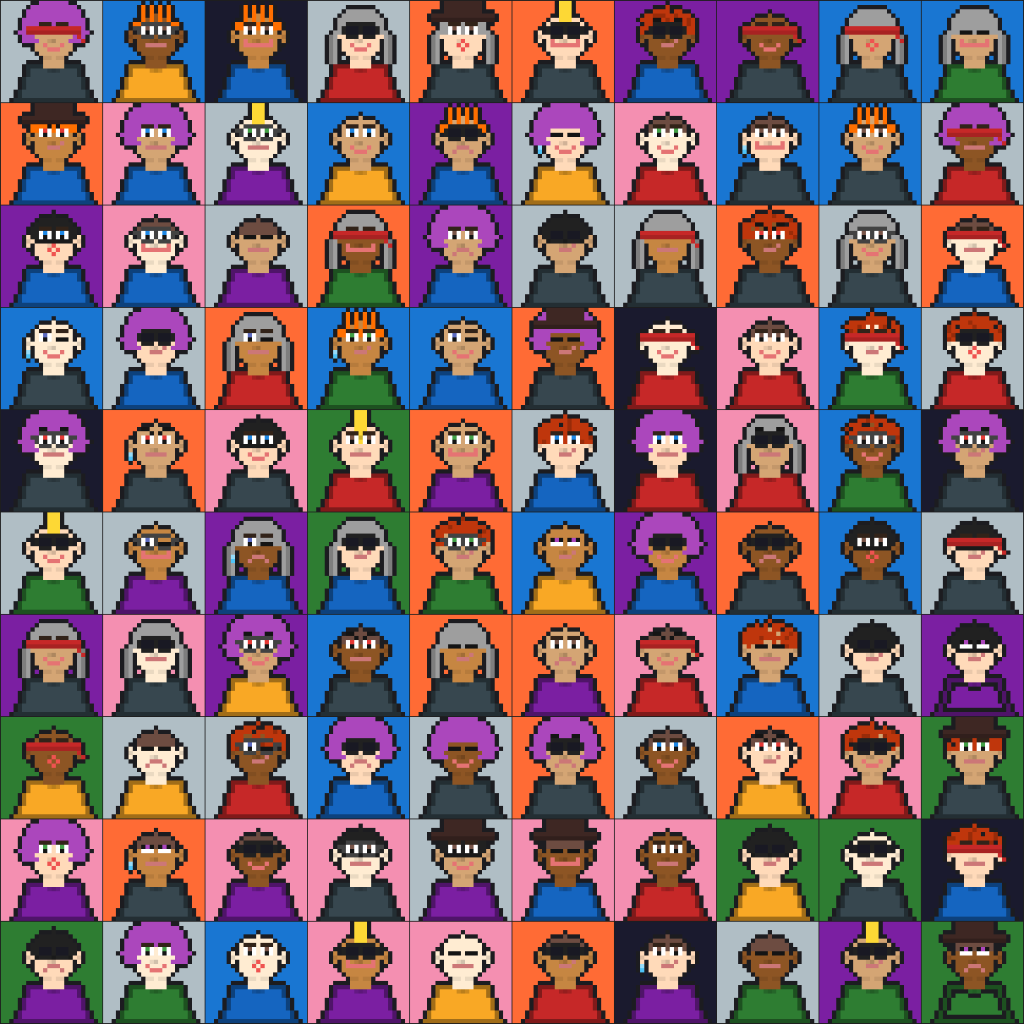 PIXELHOOD NFT Collection Preview